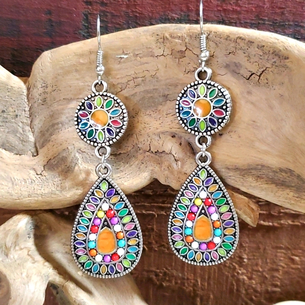 ✨MIRABELLE BOHO DANGLE EARRINGS!